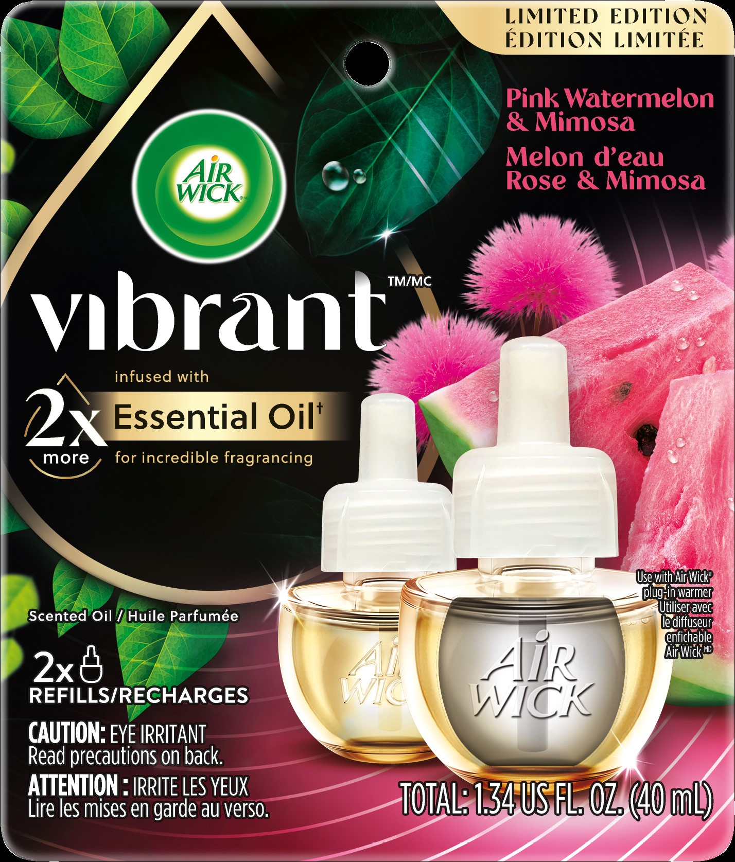 AIR WICK® Scented Oil - Pink Watermelon & Mimosa (Vibrant)